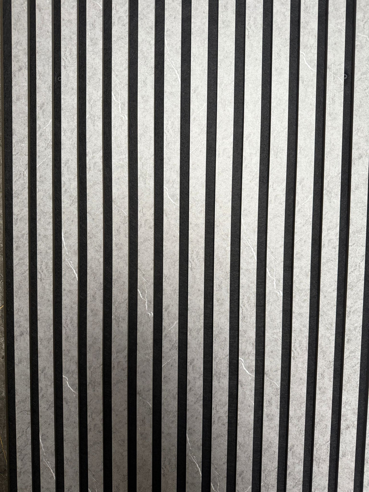 Grey marble effect AWS acoustic wall panel, 60x280cm, with textured marble design for soundproofing and decorative wall use.
