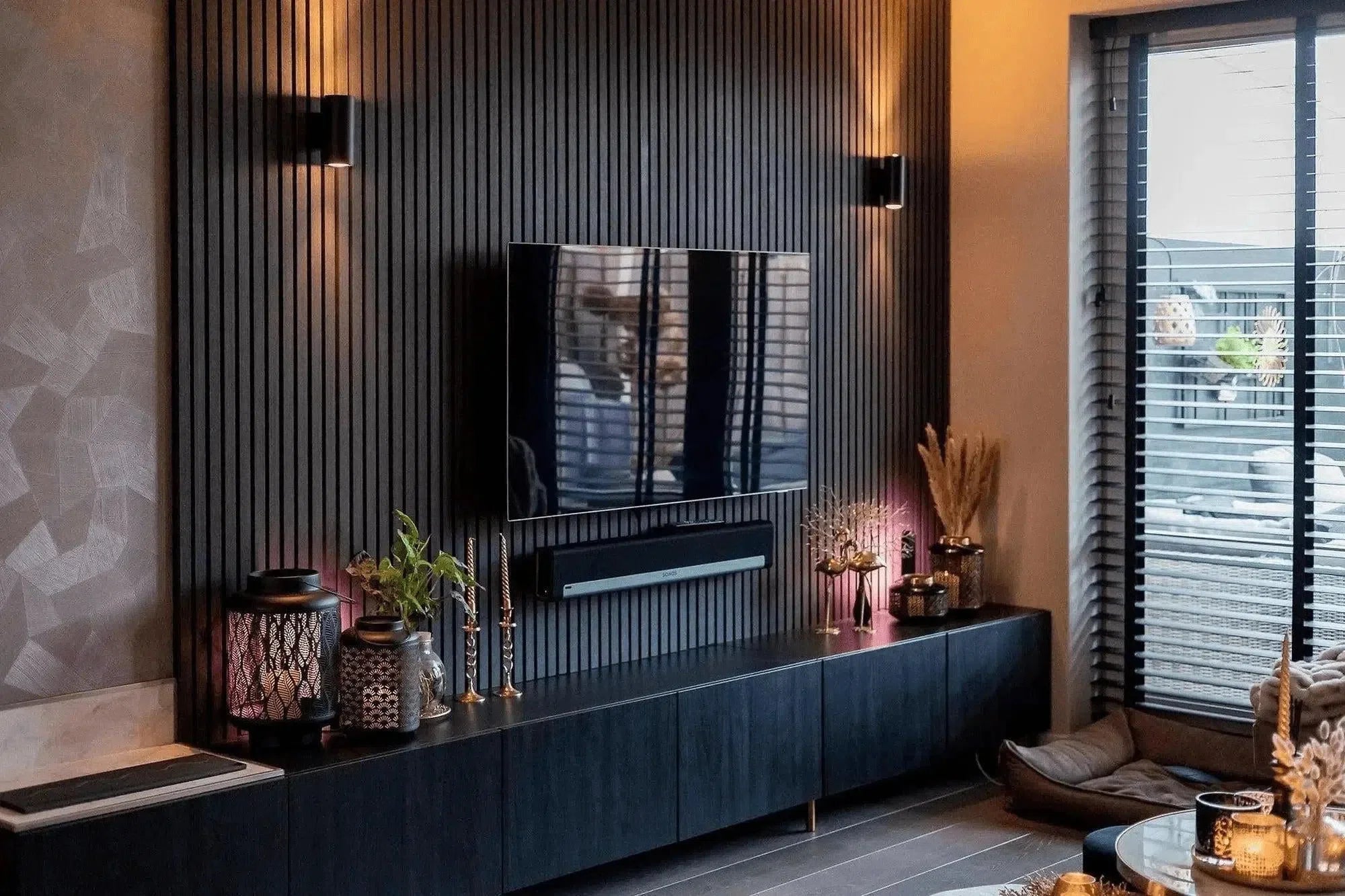 Dark Grey Acoustic Panel