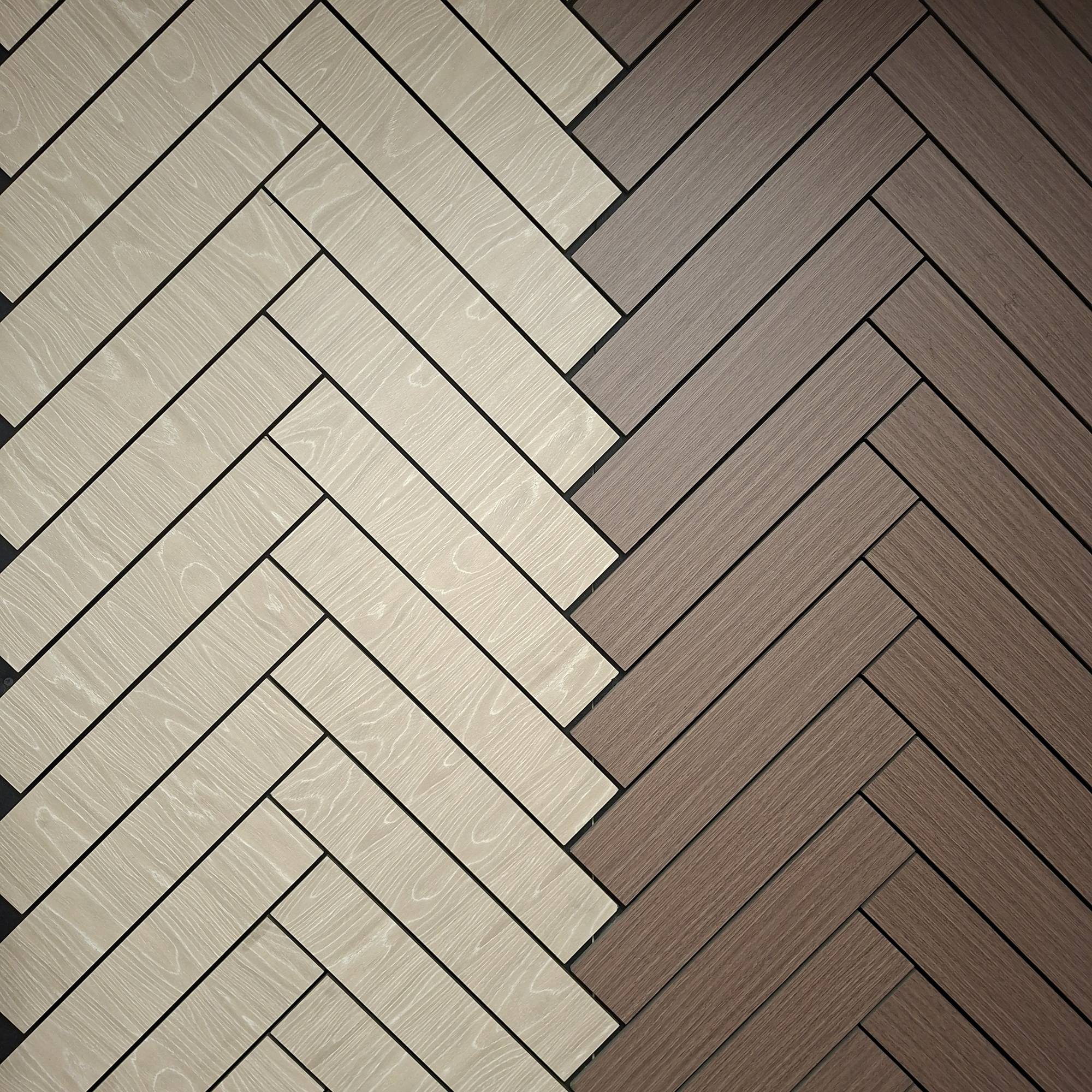 Walnut Chevron Acoustic Wall Panels 60 x 240cm Pack of 4