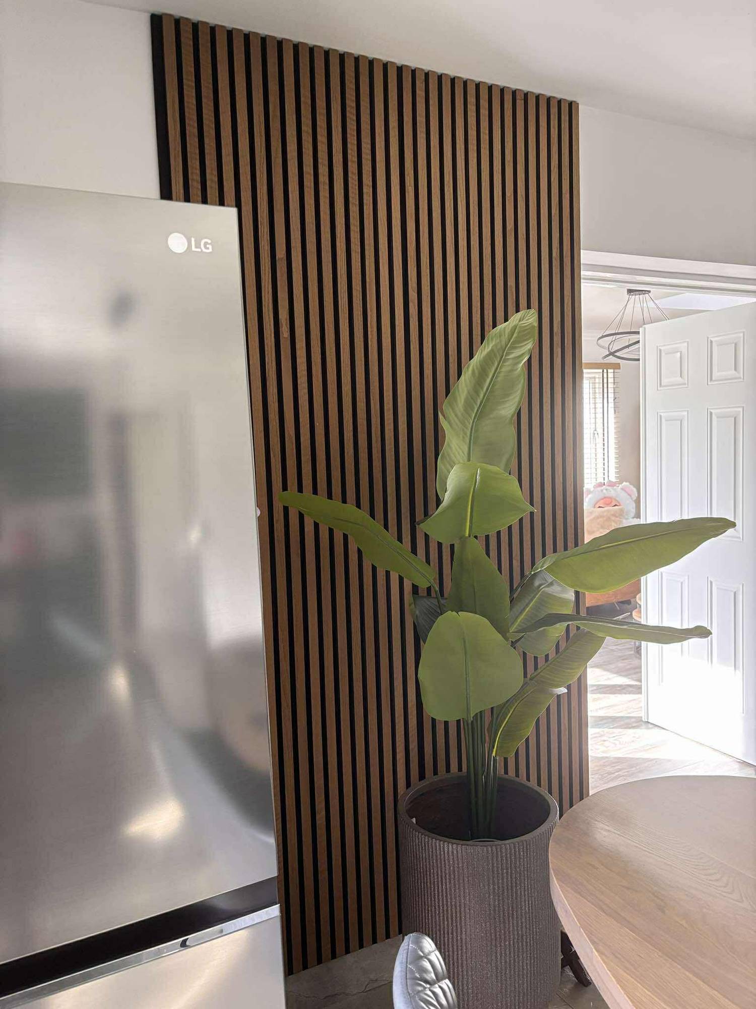 Dark Oak Acoustic Wall Panel 60 x 240cm